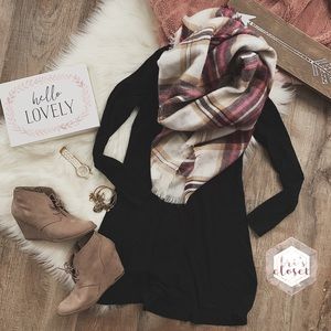 Express Black Swing Dress | Small